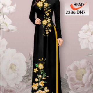 Vải áo dài in 3D (bộ: lụa nhật, tằm ý)