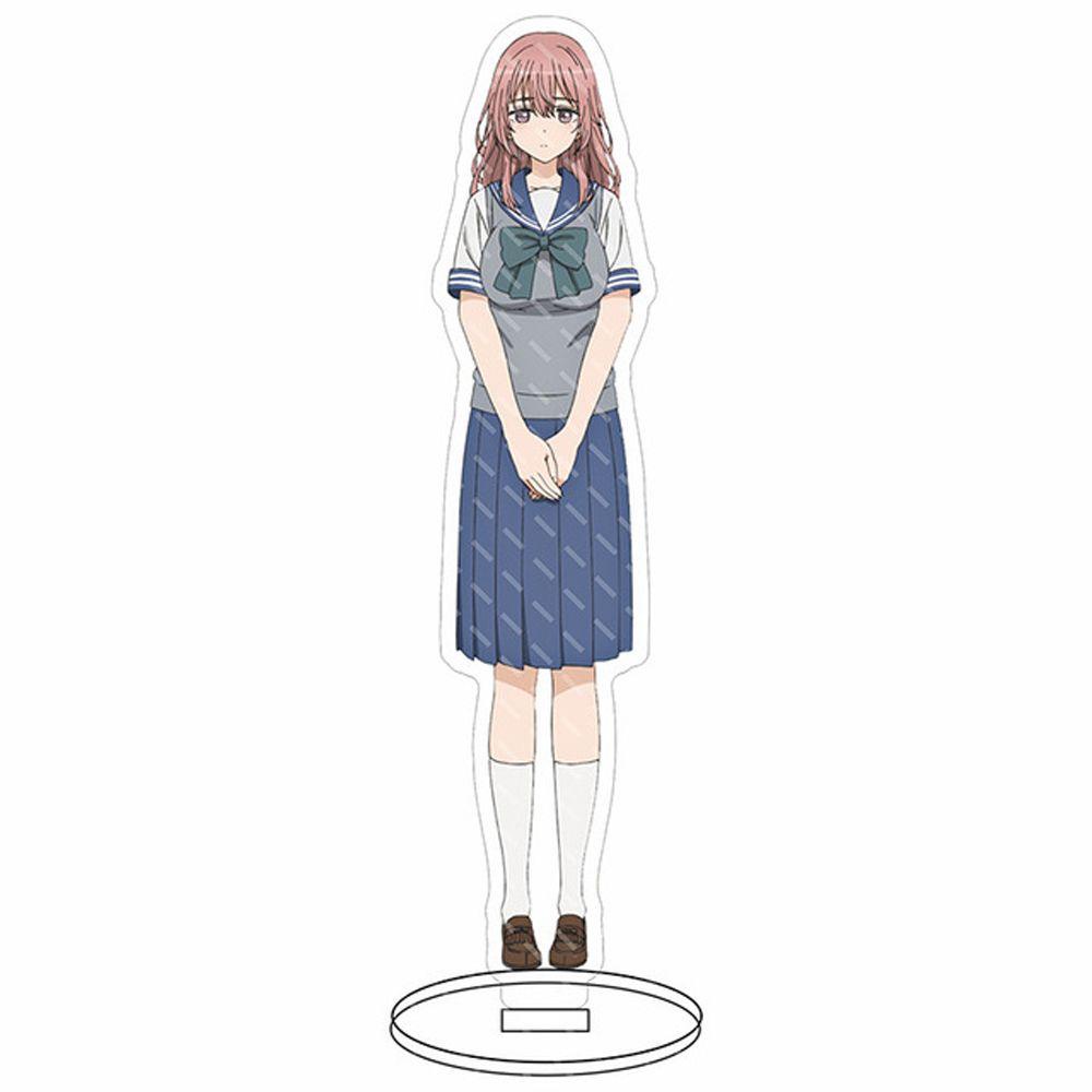 REBUY1 Giá Đỡ Mô Hình Nhân Vật Manga Hai Mặt Bằng Acrylic Trong Suốt