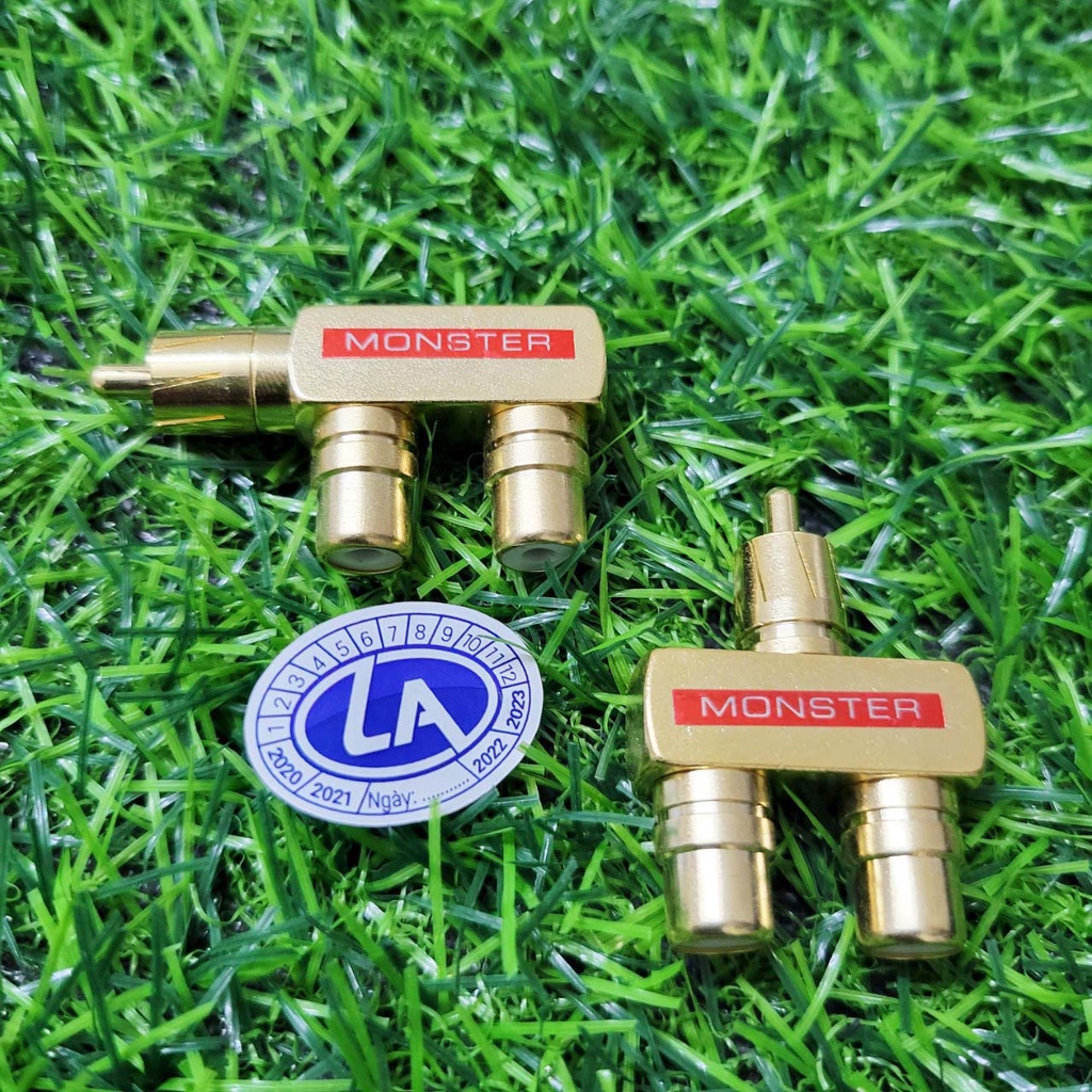 1 Cái Đầu Chuyển Đổi Jack Chia AV 1 ra 2 AV loại tốt