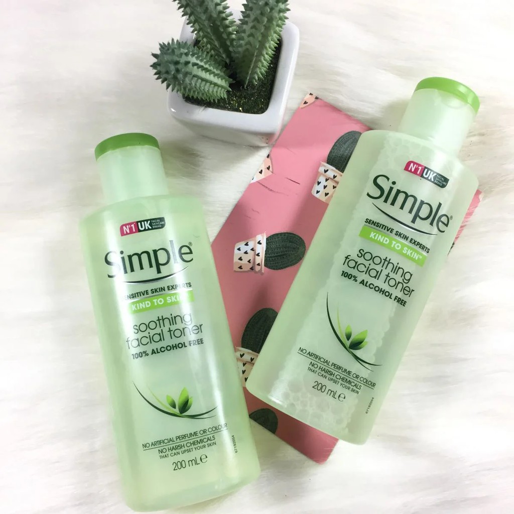 Toner simple 🌟nước hoa hồng soothing facial toner simple | BigBuy360 - bigbuy360.vn