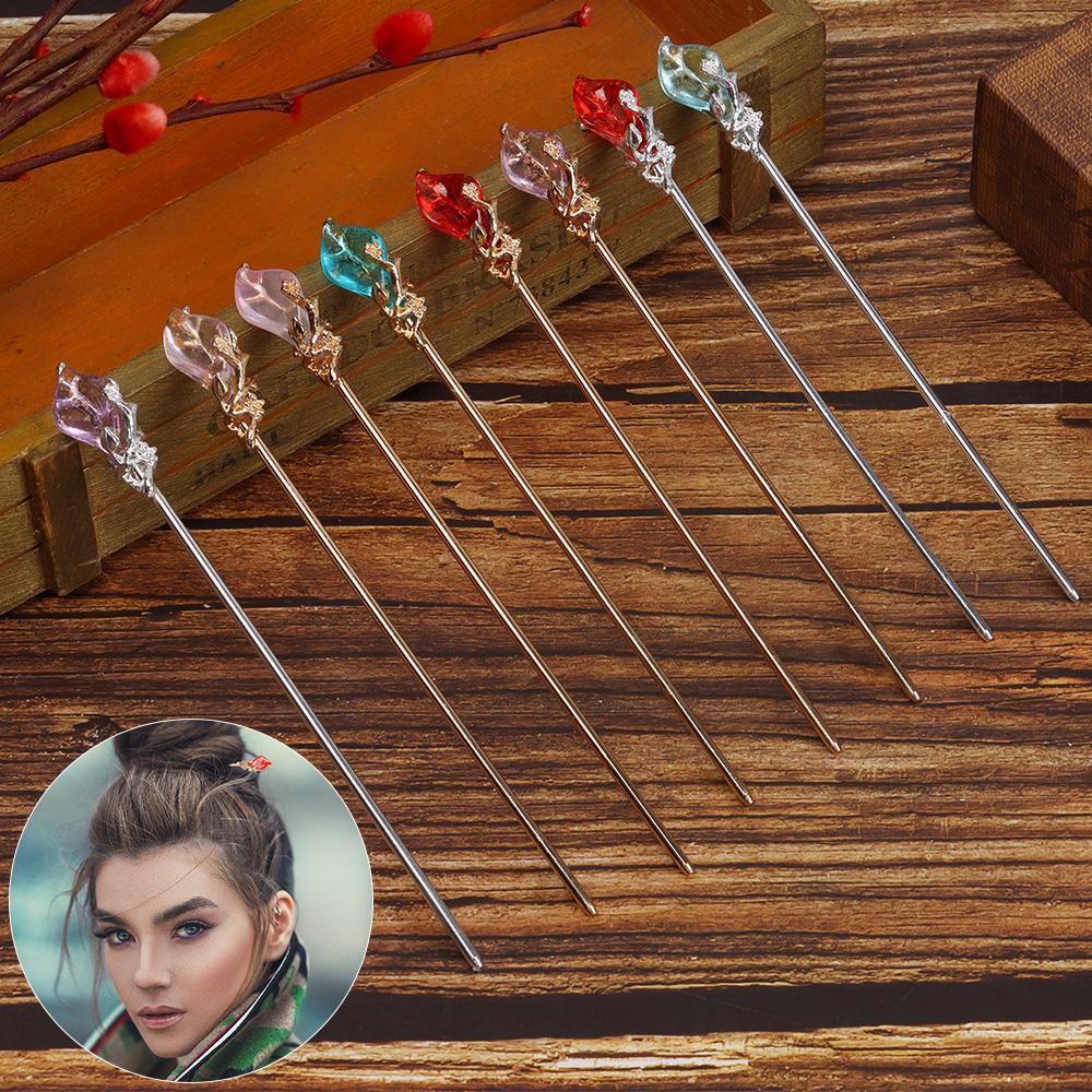 Trâm Cài Tóc Bằng Kim Loại Phong Cách Hán Phục Cho Nữ