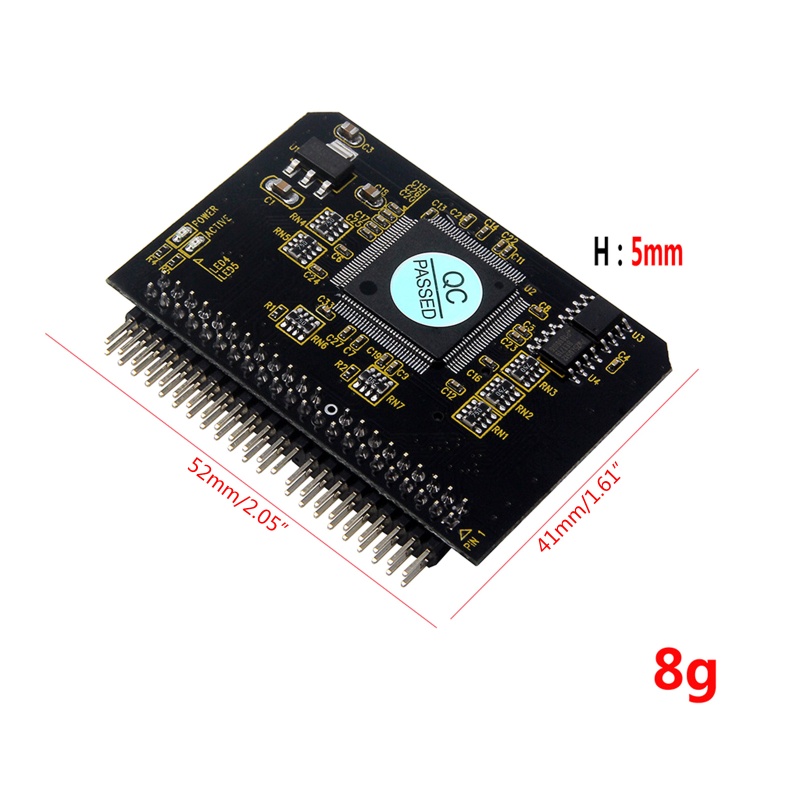 Adapter Chuyển Đổi MicroSD- IDE TF Sang IDE 44Pin Ổ Cứng 2 5 inch