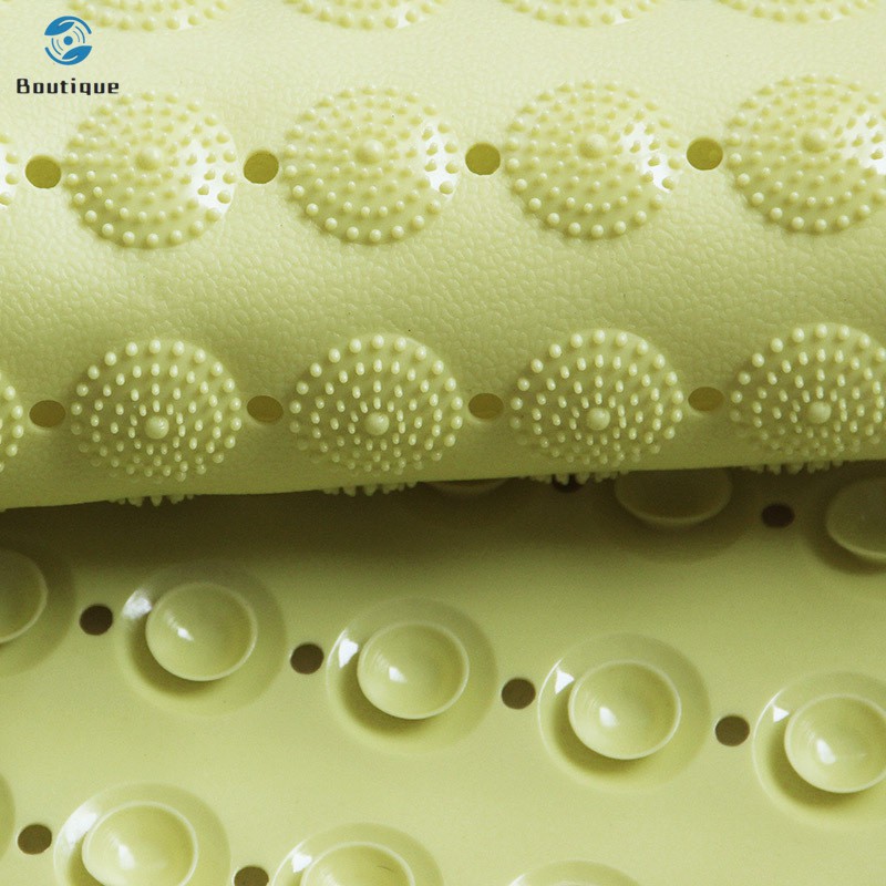 ✿♥▷ Large Strong Suction PVC Bathroom Shower Mat Anti Non Slip Bath Foot Massage Pad 74x38cm