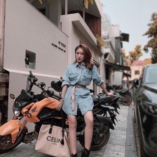 VỀ THÊM- BỐT DA NỮ HỞ MŨI BẢN DẸT