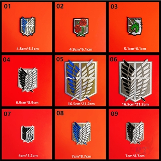 1 Sticker Ủi Thêu Hình Attack On Titan