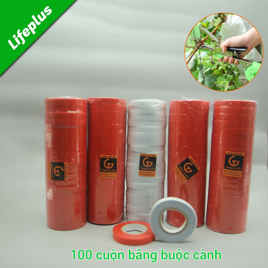 100 cuộn băng buộc cành cây dây leo, cây nông nghiệp