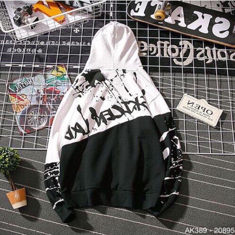 Áo Hoodie Nam Nữ Nỉ Bông Dày Dặn Form Rộng Unisex Áo Khoác Hoodie SWEATER Nam Nữ Nỉ Ngoại VẪY MỰC AB - AK389 | BigBuy360 - bigbuy360.vn