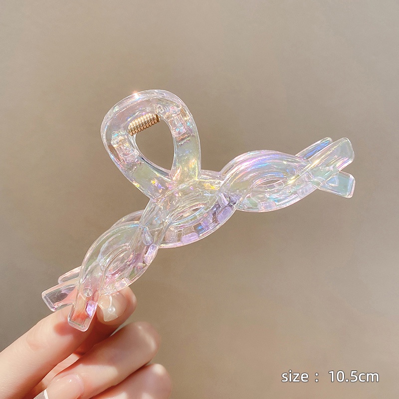 Kẹp Tóc Trong Suốt Đơn Giản Thời Trang Hàn Quốc Cho Nữ