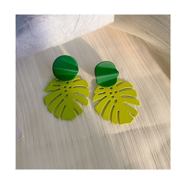 Khuyên Tai Dáng Dài Đính Đá Phong Cách Hàn Quốc Mới Cho Nữ