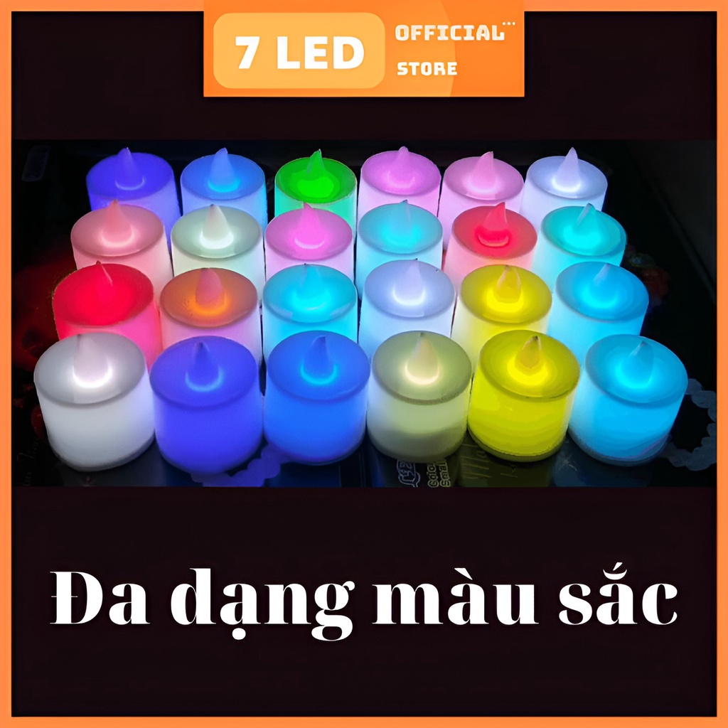 Nến điện tử mini , đèn led nến decor tặng kèm pin, dùng trang trí,tỏ tình,tiệc cưới