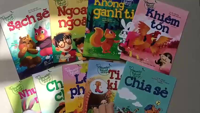 Sách - Gieo mầm tính cách cho bé yêu (Bộ 9 Cuốn) | BigBuy360 - bigbuy360.vn