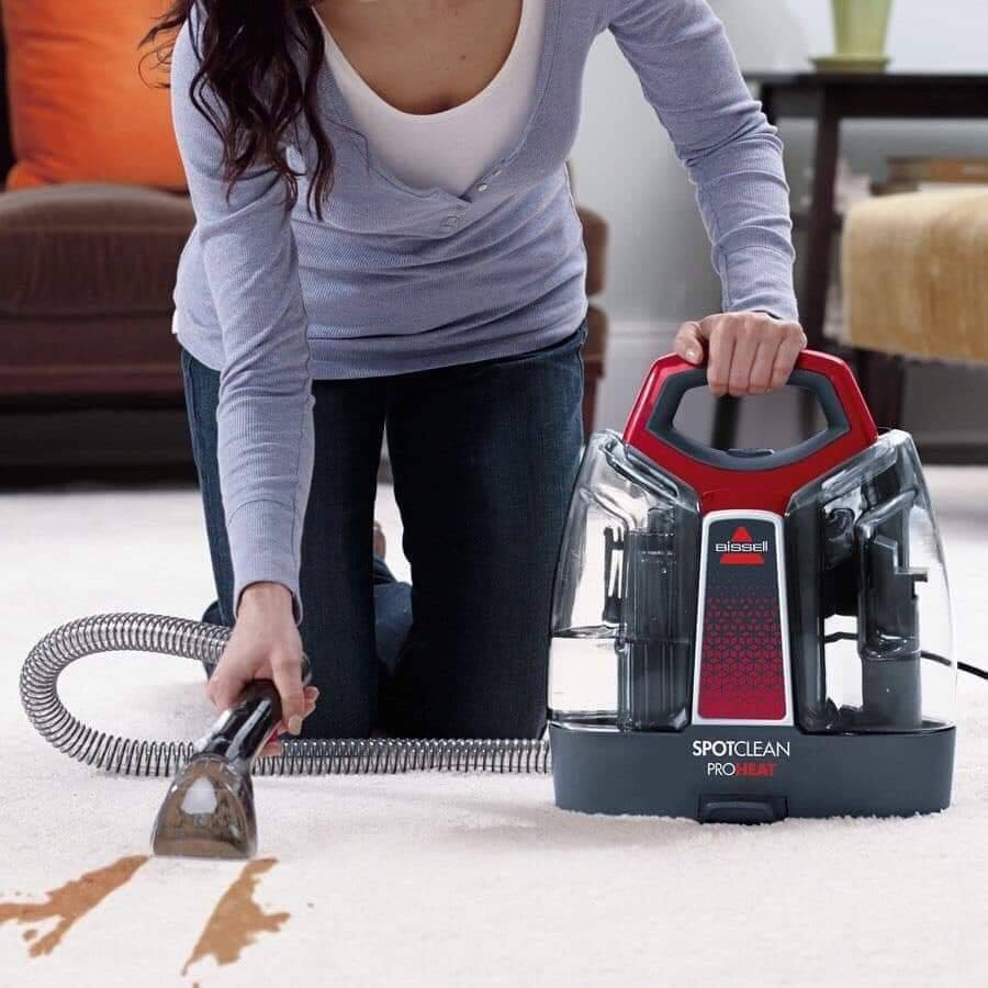 Máy diệt khuẩn cho nội thất xe oto, thảm, rèm, sofa BISSELL SPOTCLEAN PROHEAT - Sản phẩm nhập khẩu