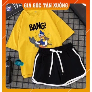 [ giá rẻ sập sàn ] Sét áo BANG + đùi viền KHB876