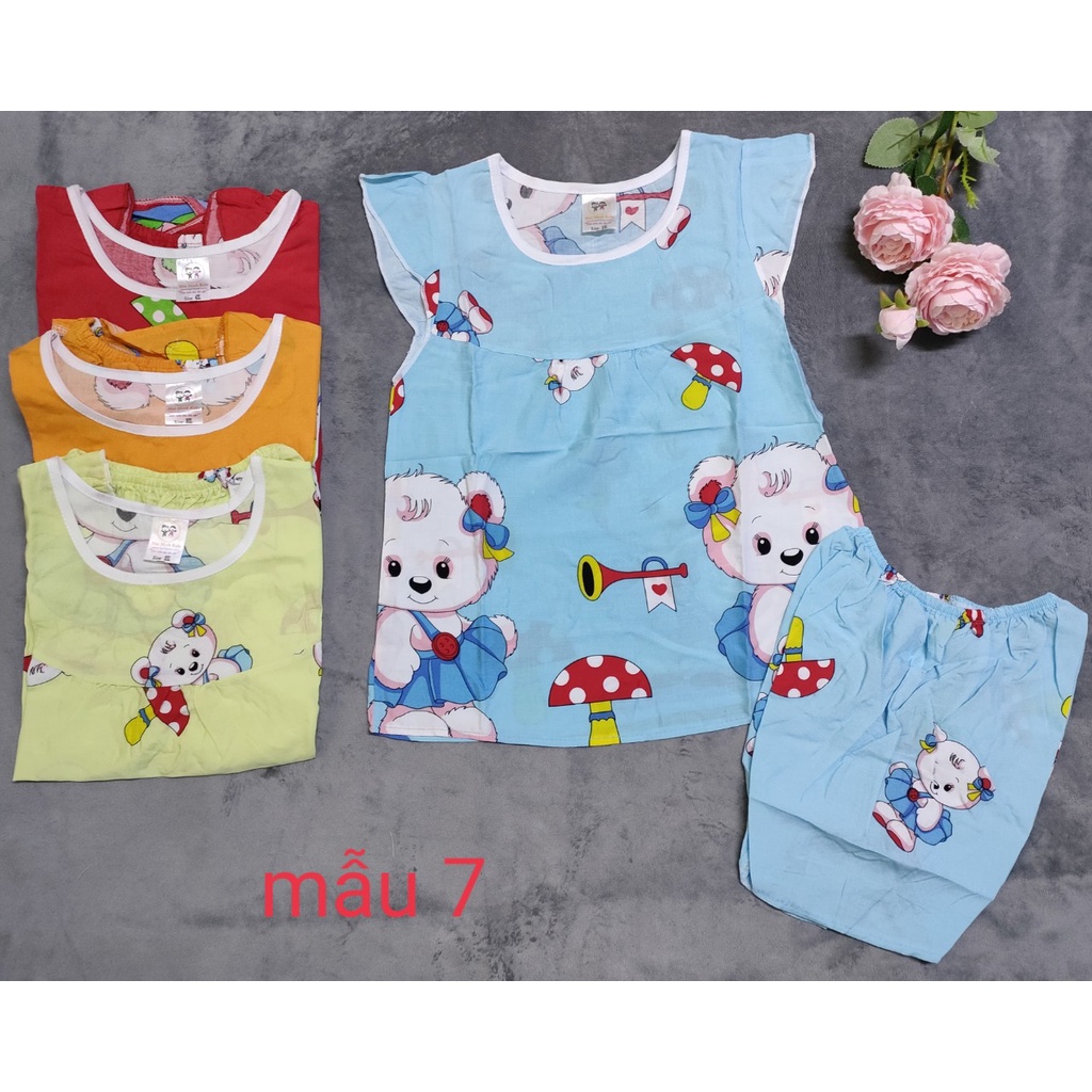 Bộ Tole Tay Cánh Tiên Bé Gái