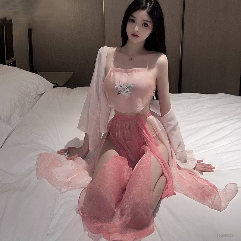 Bộ Đồ Lót Hóa Trang Phong Cách Cổ Điển Gợi Cảm Cho Nữ YB5