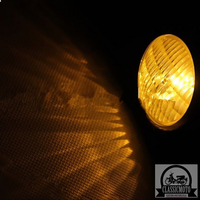 ĐÈN PHA XE MÁY ĐỘ CLASSIC - Đèn pha Harley Cafe Racer Chopper Bobber CG125 GN125