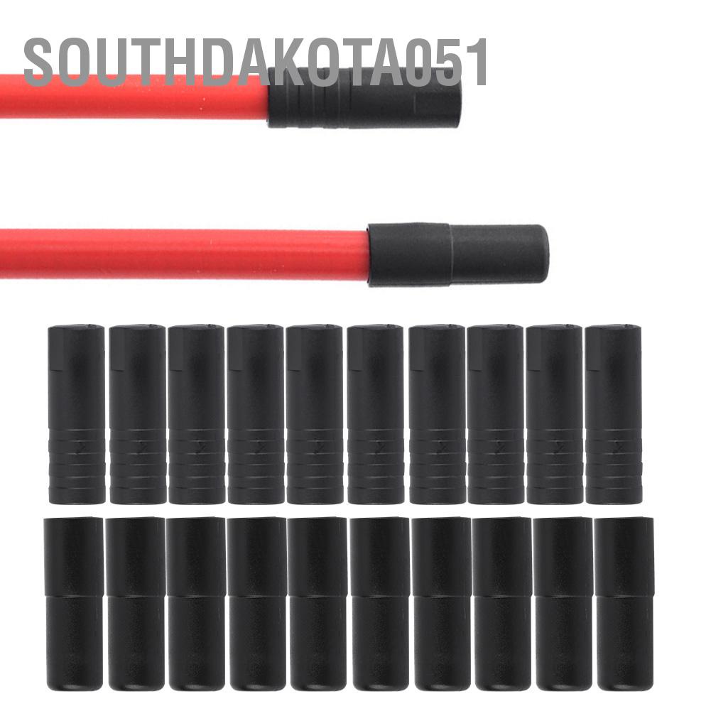 Southdakota051 10PCS 4mm 5mm Plastic Shift Brake Cable End Tip Cap Bike Shifter Accessory