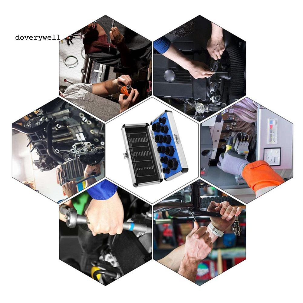 Set 10 Đầu Tháo Gỡ Ốc Vít Bị Hư Bằng Kim Loại