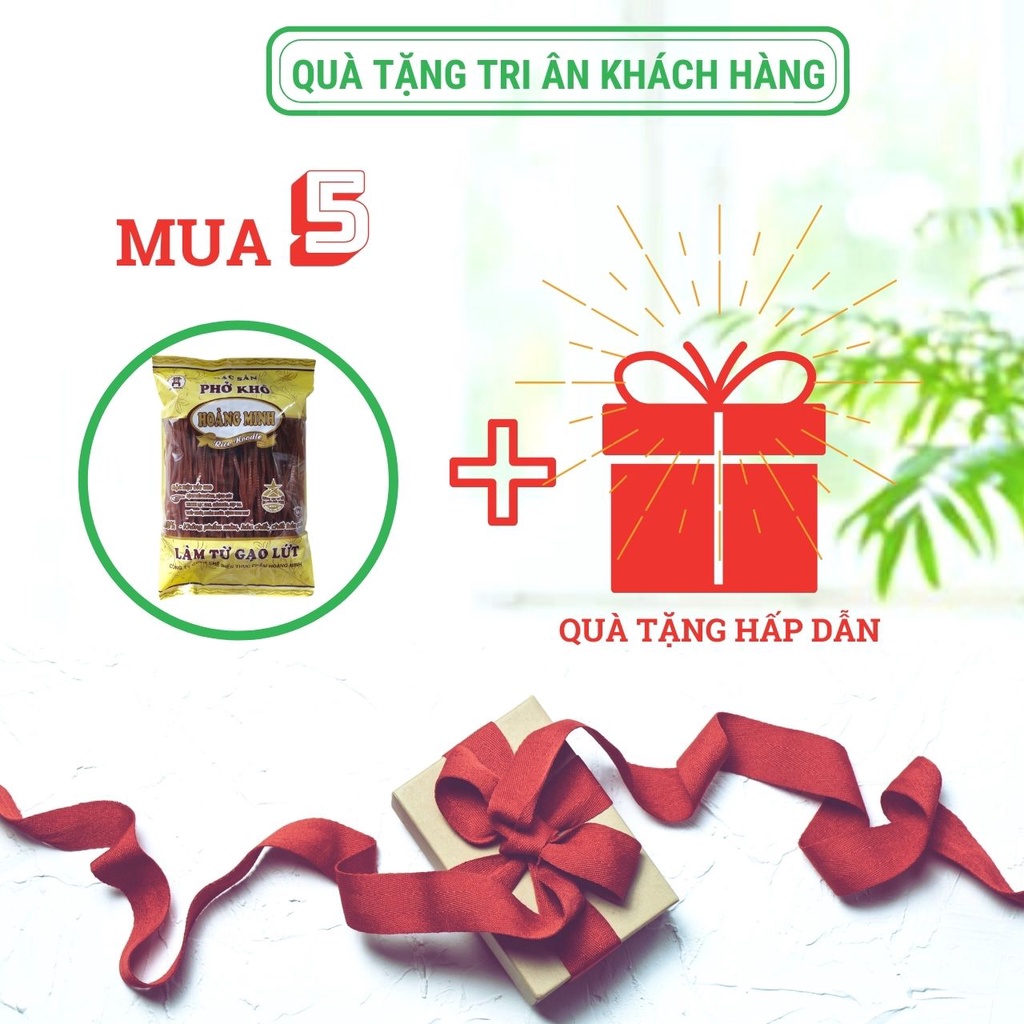 Phở gạo lứt Hoàng Minh 500gram hữu cơ EAT CLEAN thức ăn healthy giảm cân dành cho người ăn kiêng | BigBuy360 - bigbuy360.vn