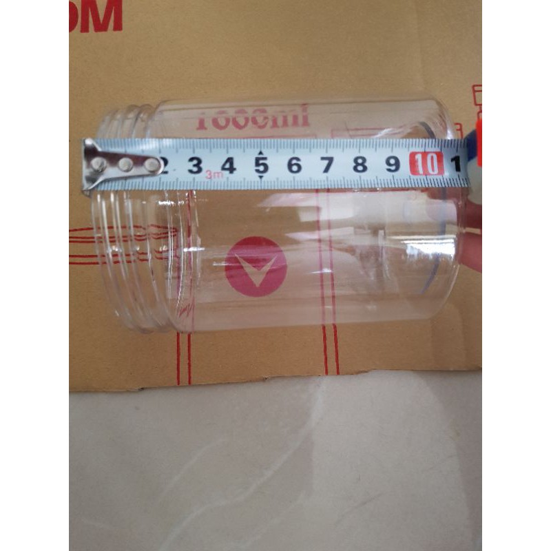Hủ nhựa pet nắp nhôm 600ml 9x12cm kèm lót nhựa hoặc seal tự dính chống tràn | BigBuy360 - bigbuy360.vn