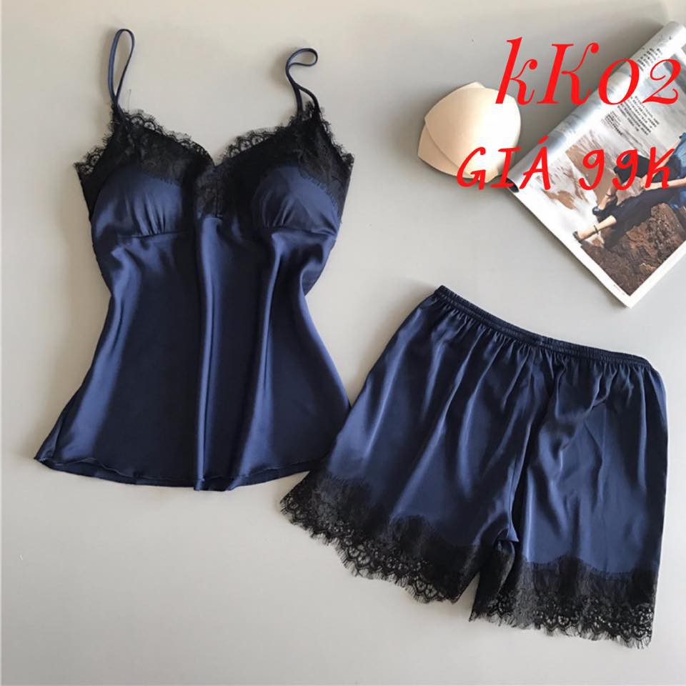 Đồ bộ nữ cộc tay bộ mặc nhà dễ thương thun mềm mại ( không kèm mút ngực) | BigBuy360 - bigbuy360.vn