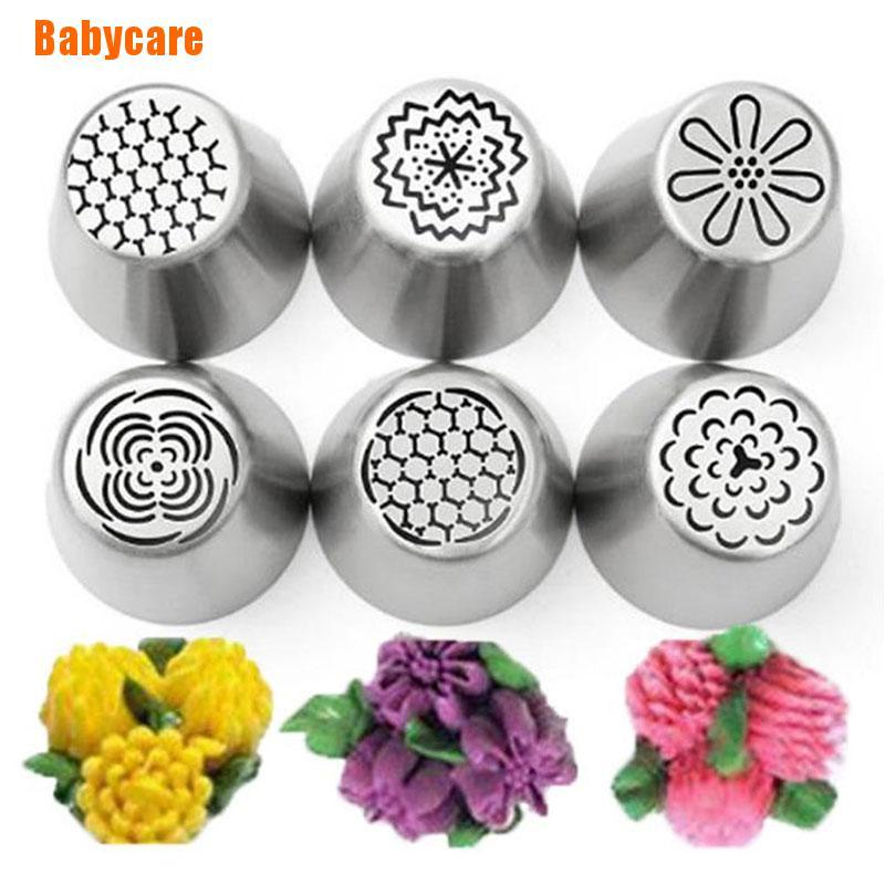 Bộ 6 Cây Kem Bằng Thép Không Gỉ