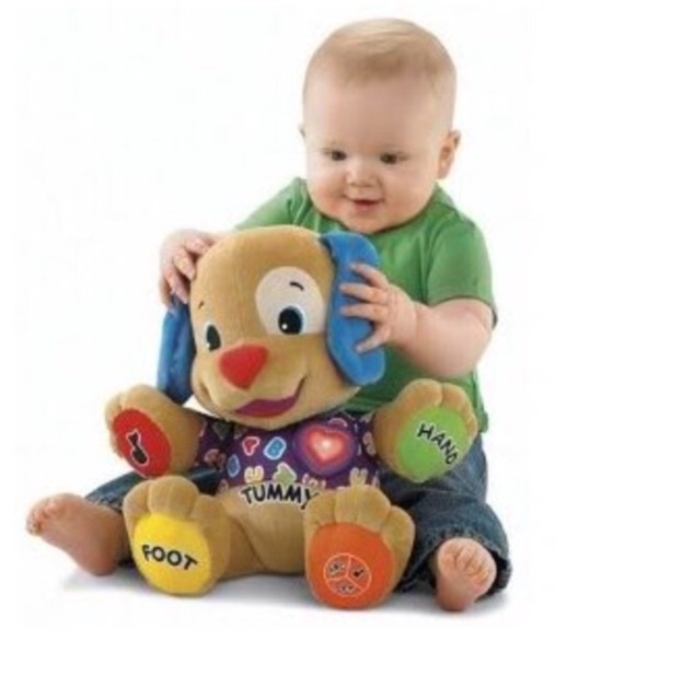 Chó bông TUMMY FisherPrice hát nói, là người bạn đáng yêu cho bé