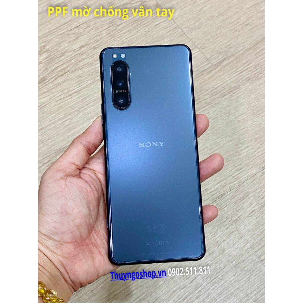 PPF mặt lưng trong suốt / nhám chống vân tay 100% Sony Xperia 1 - 1 mark II - 10 mark II - Xperia 5 - XZ2 - XZ3