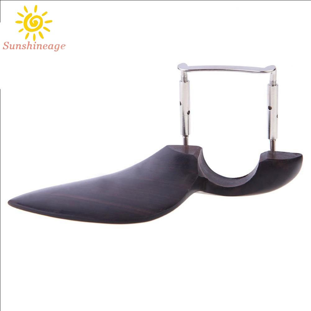 SUNAGE- ~Ebony Violin Parts Violin Chin Rest Chinrest With Screws Kit For 3/4 4/4 Violins【SUNAGE-HOT Fashion】