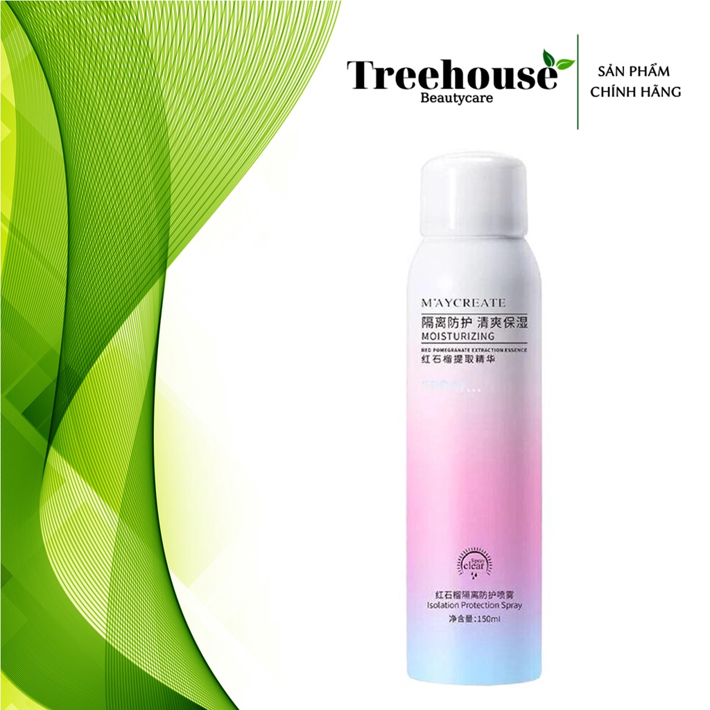 Xịt Chống Nắng Trắng Da Chính Hãng Maycreate Nội ĐỊa Trung