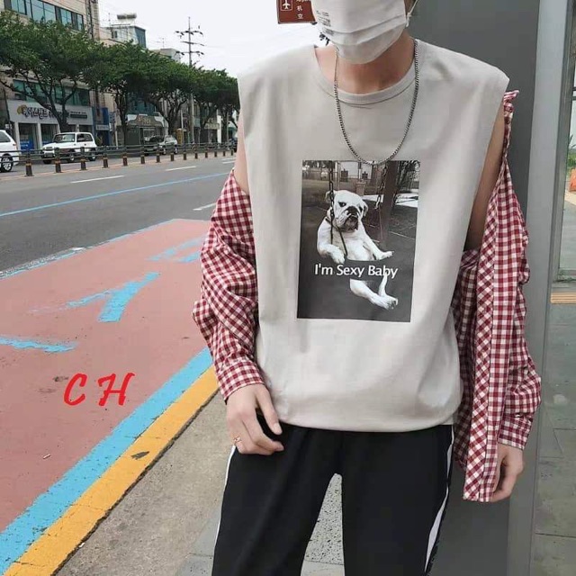 Áo tanktop Baby cún COH0619