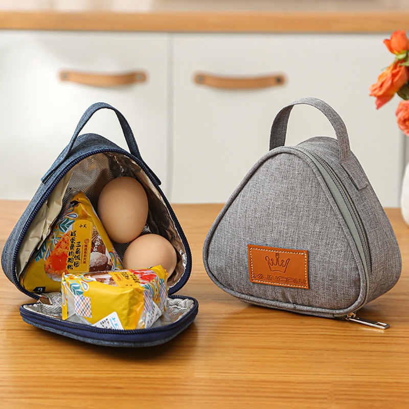 Only HOUSE Túi Cách Nhiệt Hình Tam Giác Lõi Nhôm Mini Dễ Thương Cho Học Sinh Tiểu Học