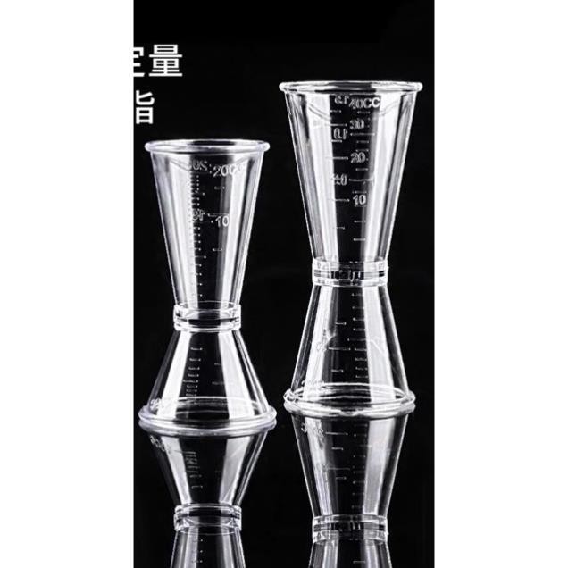 [HOT] Jigger ly đong rượu 2 đầu bằng nhựa