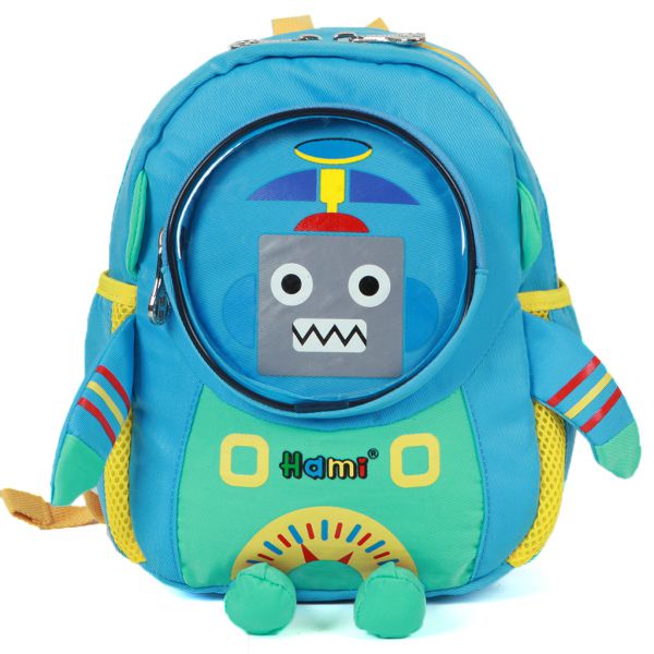 Balo mẫu giáo Hami 209 xanh, balo đi học cho bé trai từ 1 tuổi đến 5 tuổi, chống thấm nước, siêu nhẹ, bảo hành miễn phí