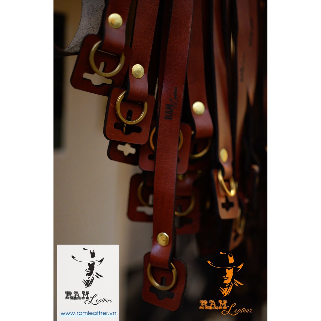 Dây Máy Ảnh Da Bò Thật Bền Đẹp Cho Fujifilm / Sony / Canon M / Nikon - Chính Hãng Ram Leather