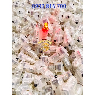 1 cái đèn led phát sáng 7 màu hoặc Sét 10 cây hoặc 50 cây đèn cầy trung thu đủ màu  thắp lồng đèn trung thu