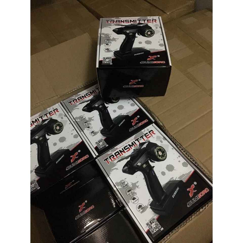 Tay điều khiển DumboRC Dumbo RC RBR/CX6 2.4Ghz 6 Chanel   sóng xa 500 mét  mạch X6F  RB/RC