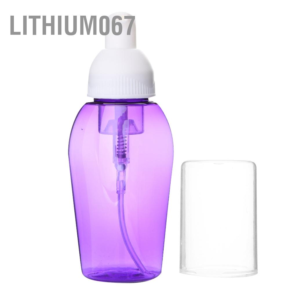 Lithium067 80ml Tattoo Blue Green Soap Foaming Empty Bottle Dispenser Pump Tool