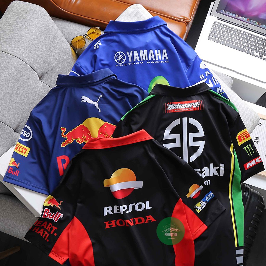 Áo thun nam tem xe motogp phong cách thể thao năng động nhiều mẫu mã