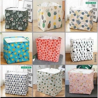 Túi Đựng Chăn Màn Quần Áo Dây Rút 100L Gấp Gọn