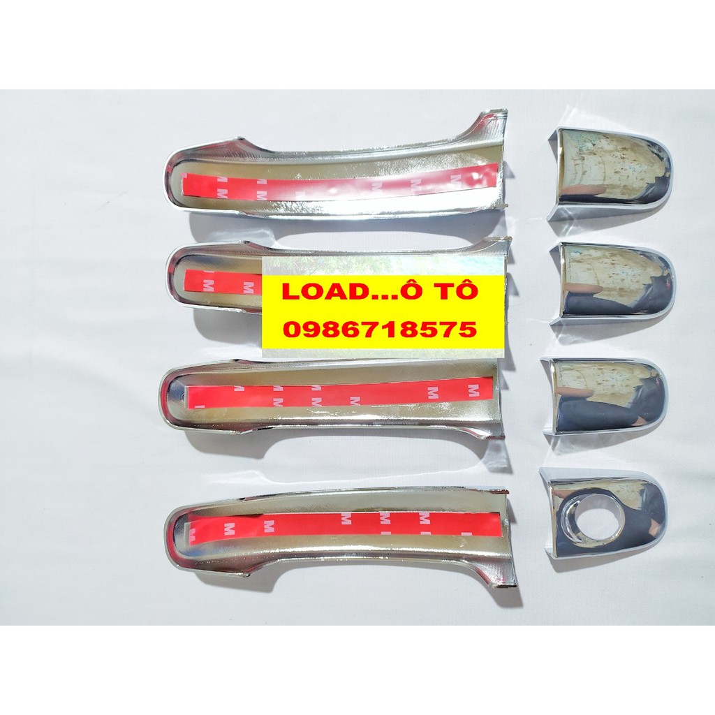 Ốp Tay Nắm Cửa Ford Ranger 2016-2021 Mạ Crom Cao Cấp