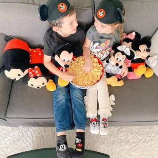 Tavi Noir Disney cùng tên trẻ em Vớ Chống Trơn Chuyên Nghiệp Tất tập yoga Cotton Thu đông dày