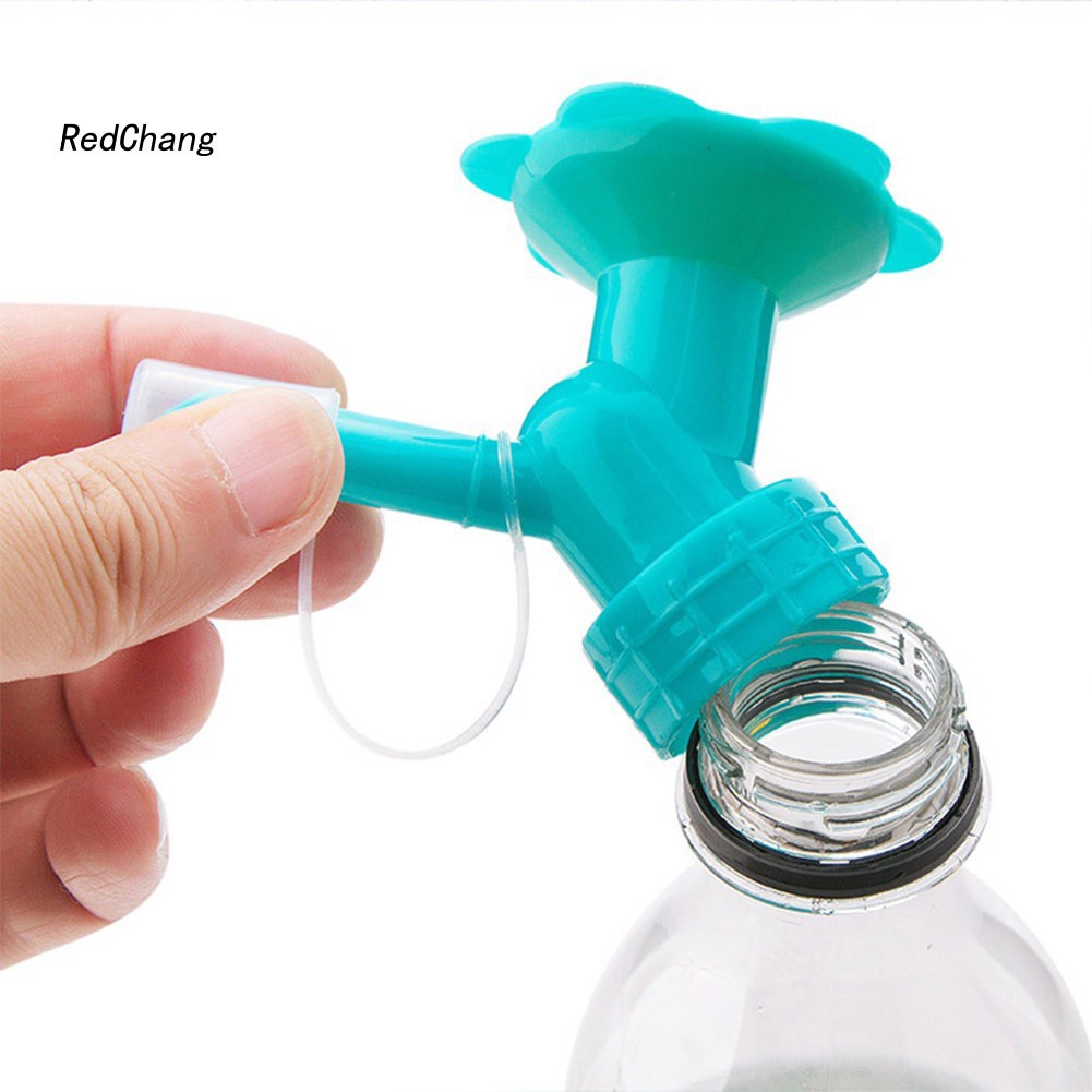 Đầu Vòi Sen Tưới Cây Bằng Nhựa Chất Lượng Cao Tiện Dụng lắp vào chai rễ ràng