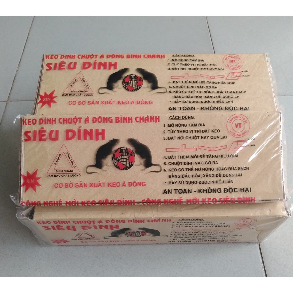 Keo dính chuột loại siêu dính - không độc hại