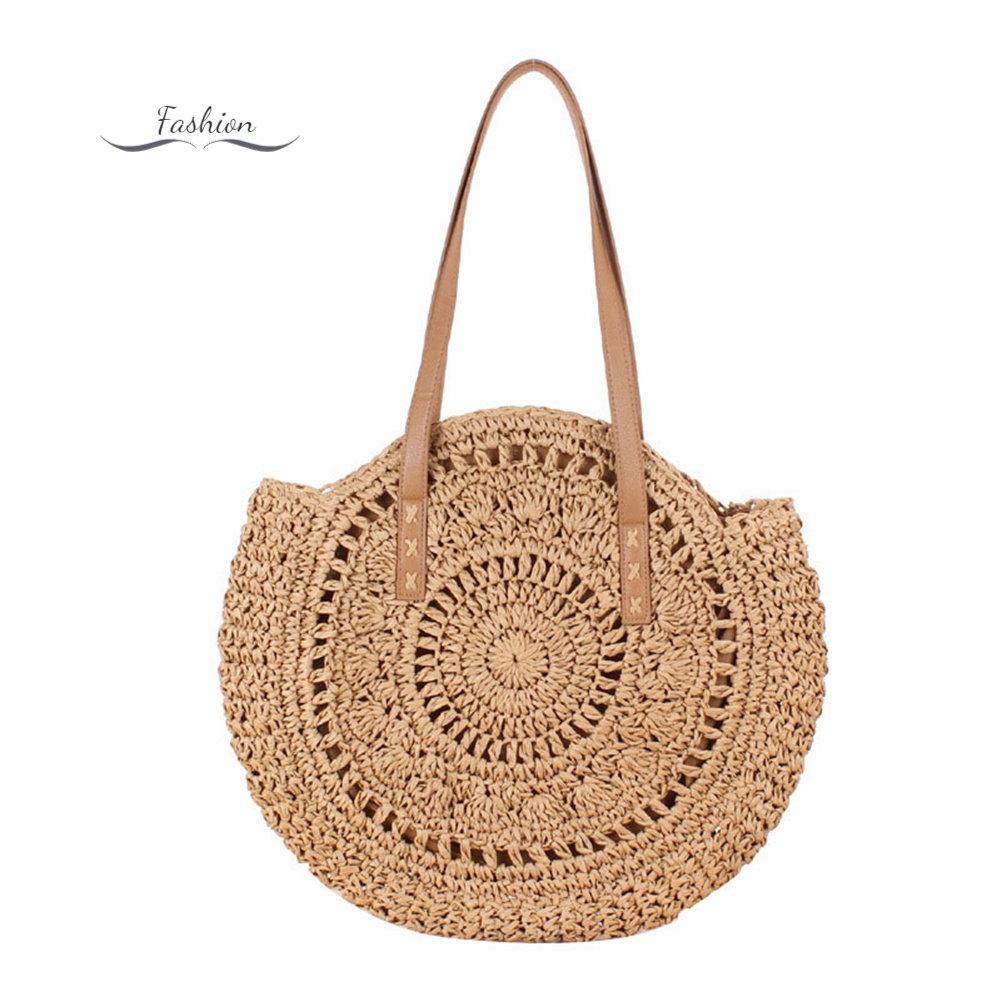 Túi Xách Đan Mây Dáng Tròn Thời Trang Nữ Tính