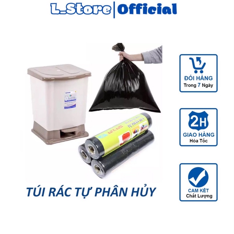 Cuộn Túi Đựng Rác Sinh Học Tự Phân Hủy