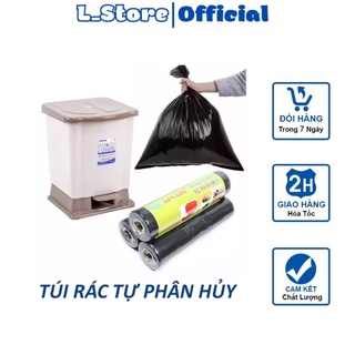 Cuộn túi đựng rác sinh học tự phân hủy