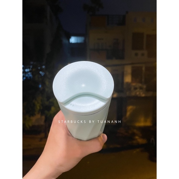 Bình Giữ Nhiệt Inox Starbucks Spiral Surface 473ml