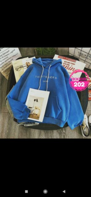 ÁO KHOÁC NỈ HOODIE CỔ CHUI DỄ THƯƠNG