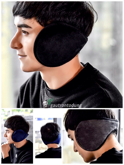 [Mã FAWINTER hoàn 15% xu đơn 99K] Bịt tai lót lông cừu giữ ấm mùa đông, Chụp tai chống lạnh đi xe máy cho nam và nữ | BigBuy360 - bigbuy360.vn